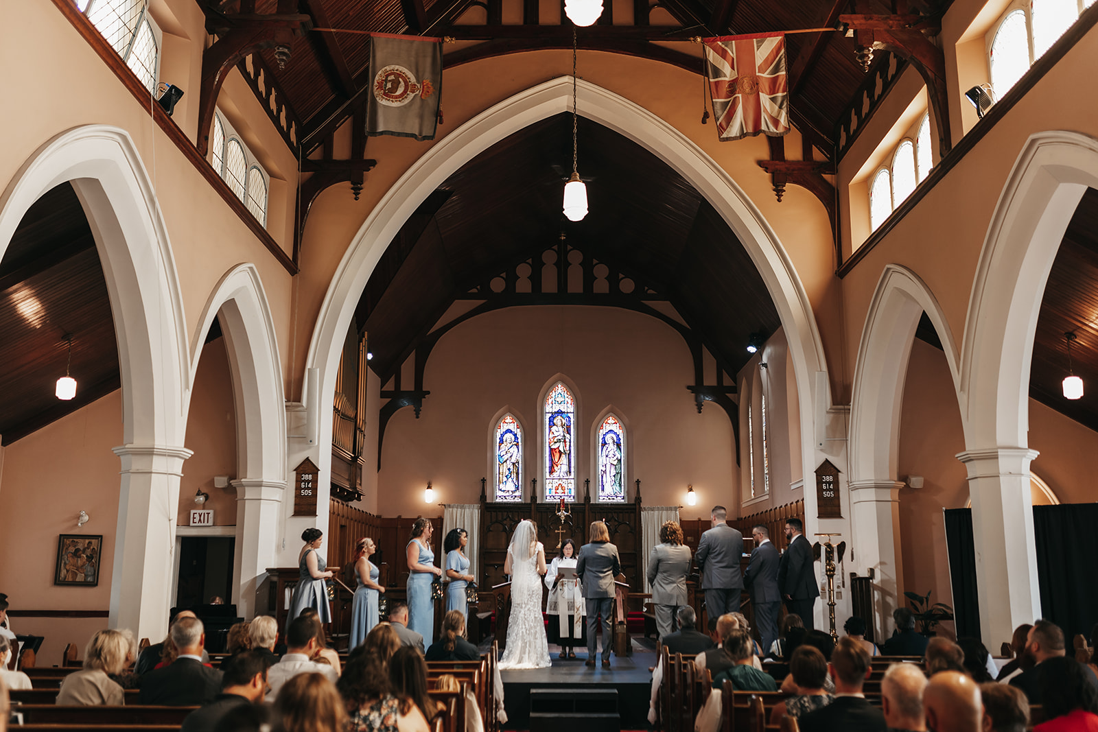Edmonton church wedding 